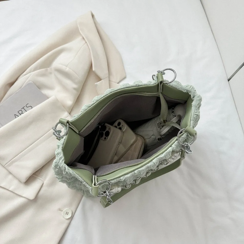 Bubble Textured Tote Bag - Image 3