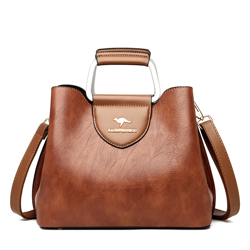 Cross shoulder bag women's handbag women's bucket bag - Image 10