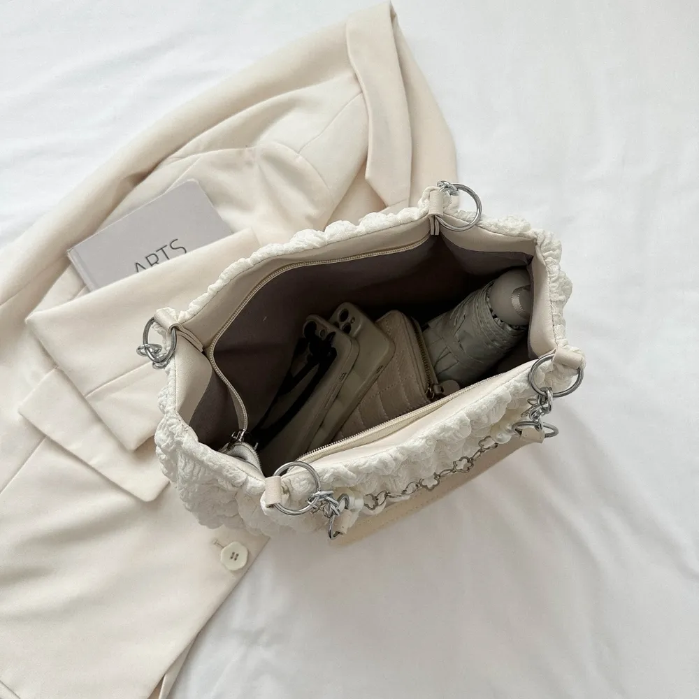 Bubble Textured Tote Bag - Image 12