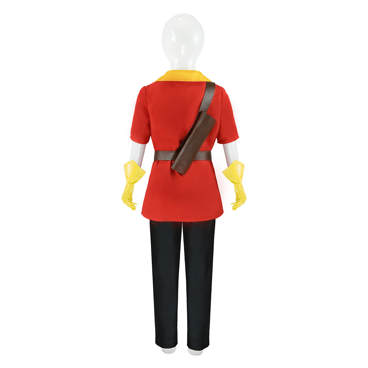 Children's Gaston cos Costume Beauty and Beast Gaston anime Role Play Halloween Costume - Image 3
